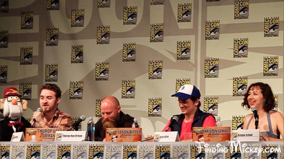 SDCC 2014 - Gravity Falls - Cast Reading - San Diego Comic-Con ...